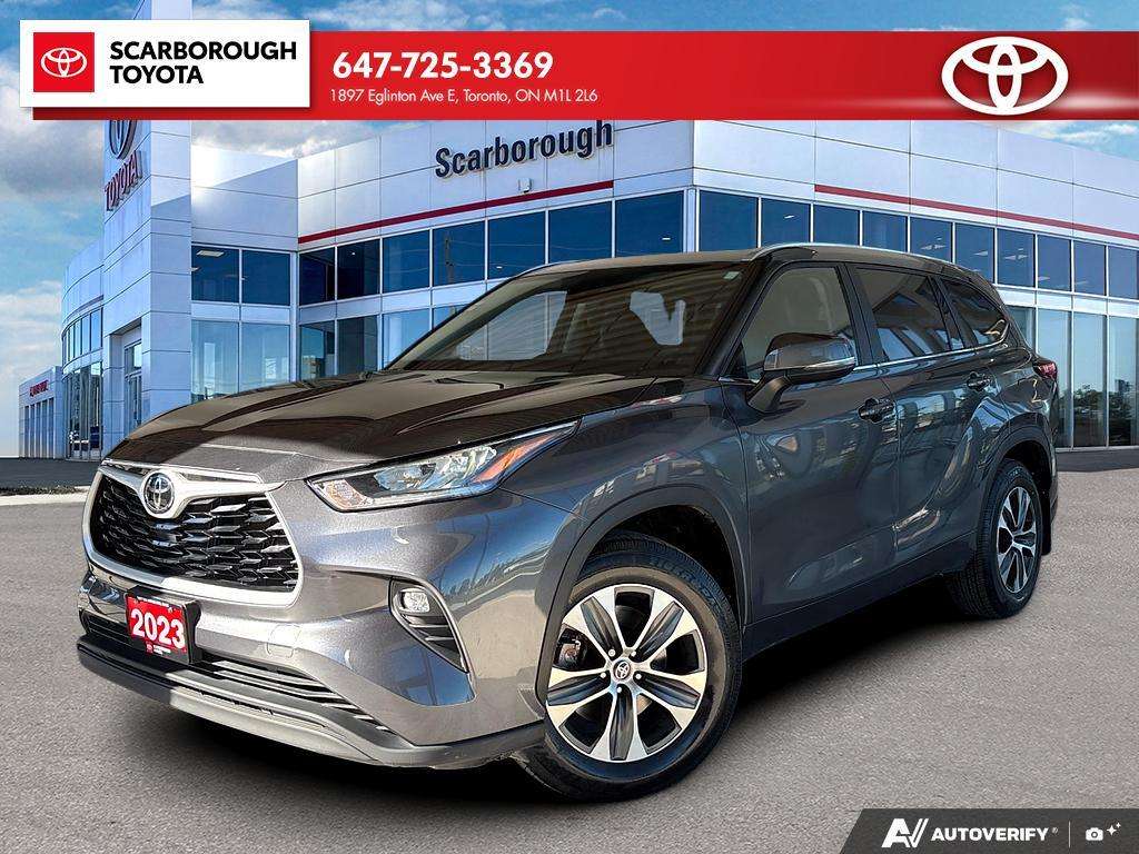 used 2023 Toyota Highlander car, priced at $34,990