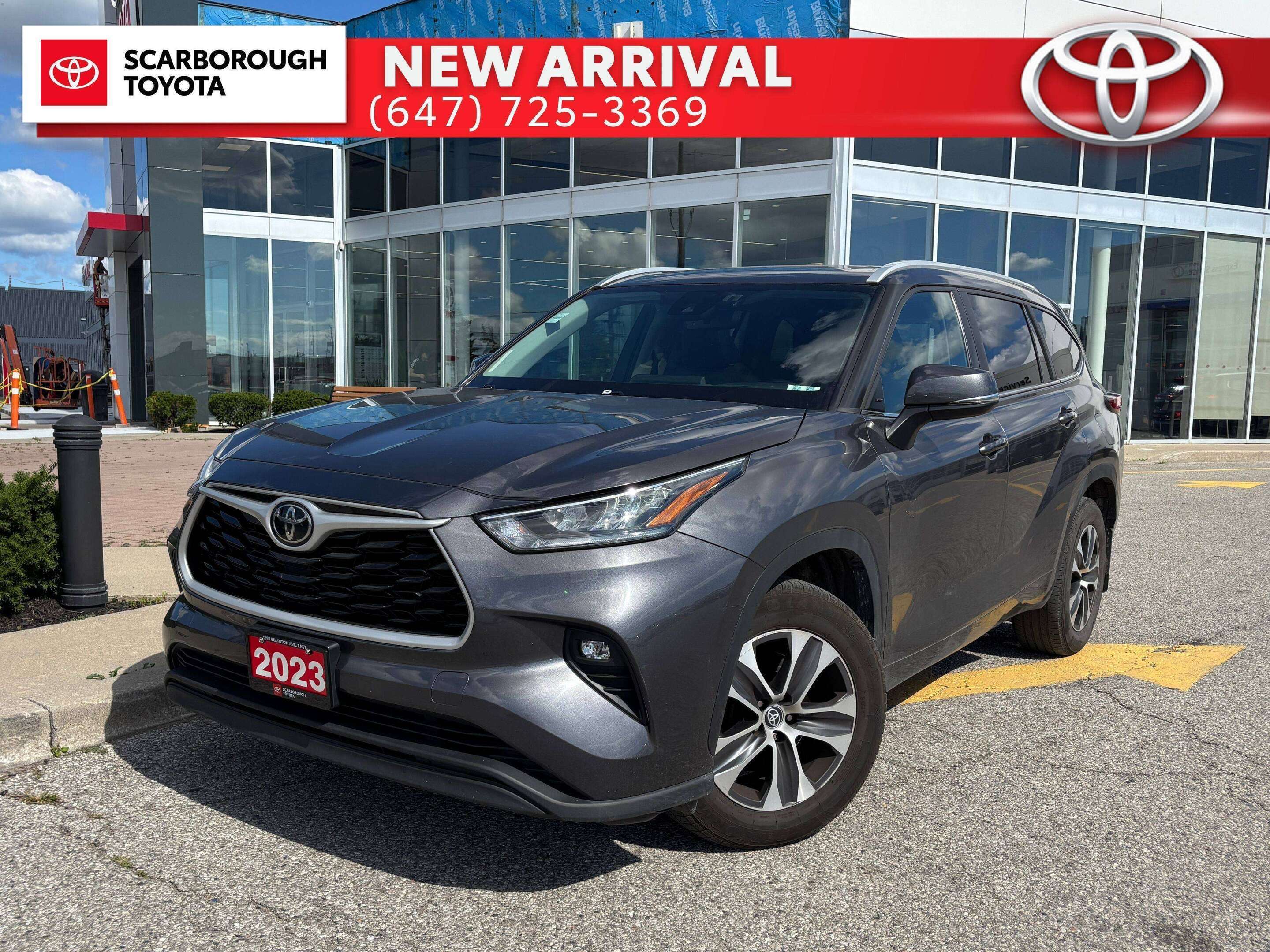 used 2023 Toyota Highlander car, priced at $35,995