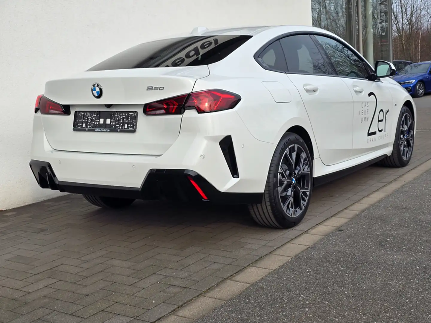 BMW 214 220 Gran Coupe M Sportpaket Klimaaut. Head-Up Blanc - 2