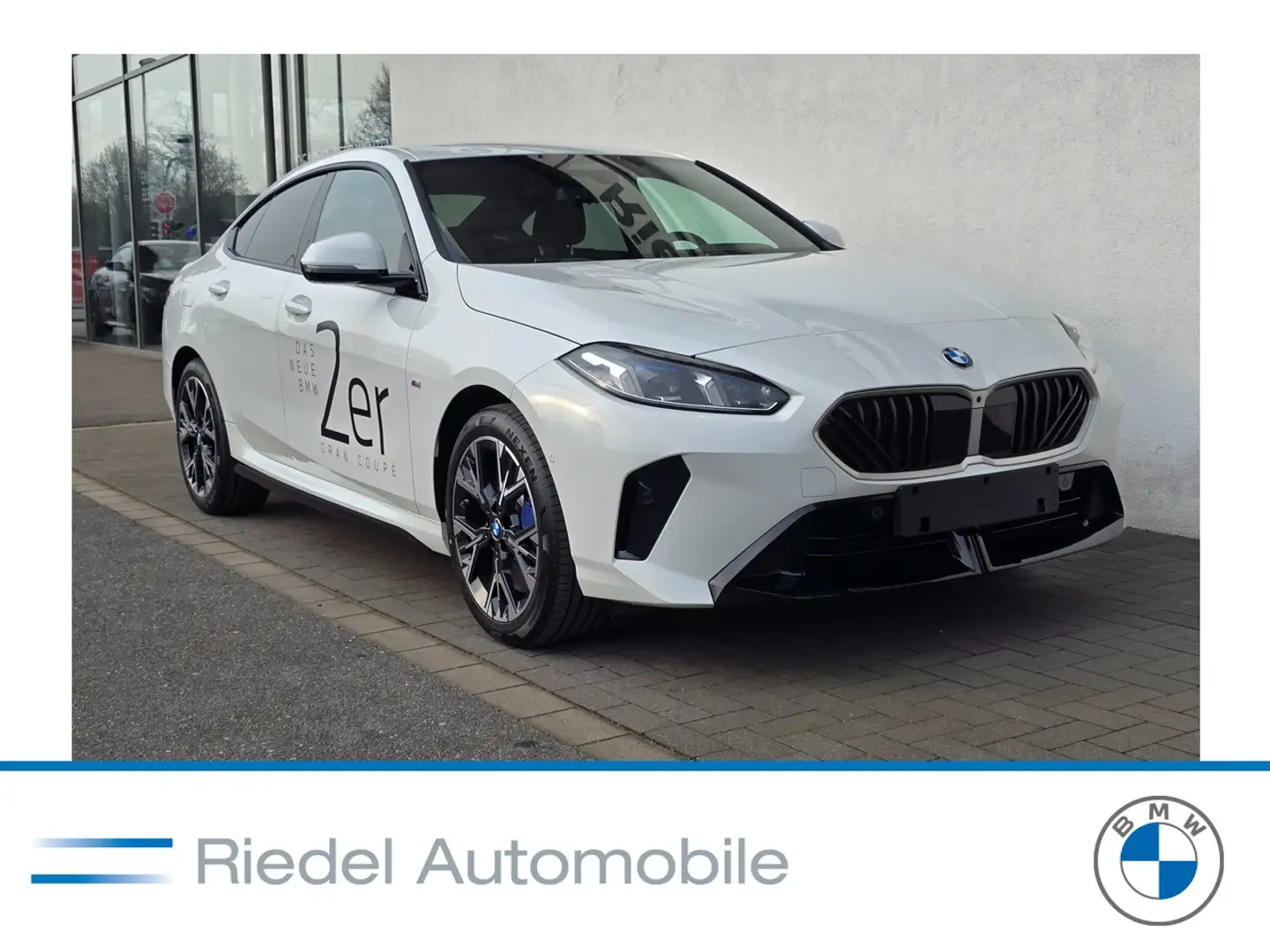 BMW 214 220 Gran Coupe M Sportpaket Klimaaut. Head-Up Blanc - 1