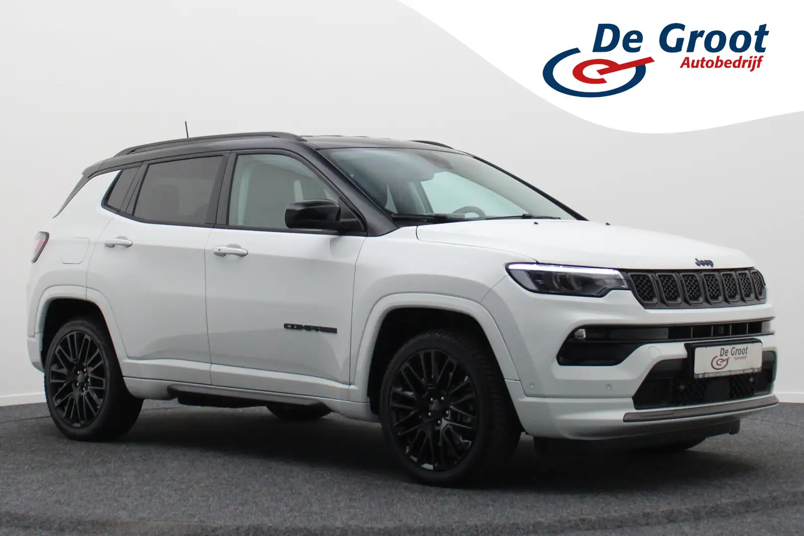 Jeep Compass 4xe 240 Plug-in Hybrid Electric S Leer, Virtual Co Weiß - 1