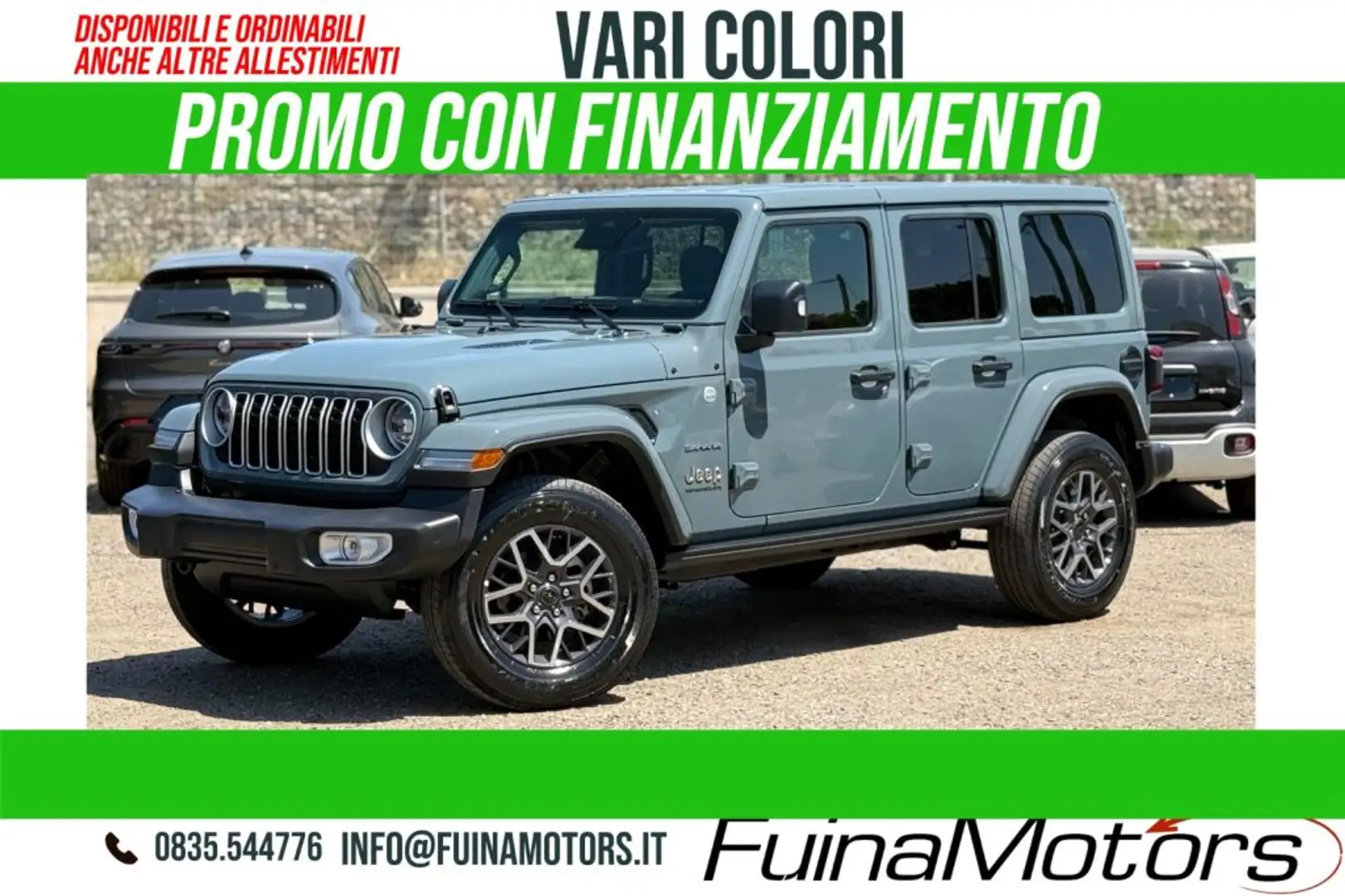 Jeep Wrangler Unlimited 2.0 Turbo Sahara NUOVO Nero - 1