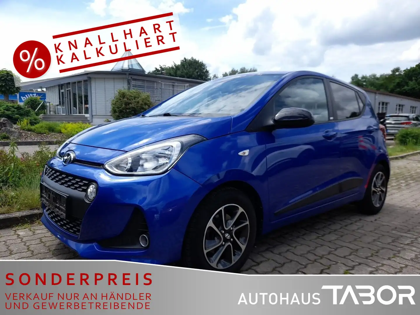 Hyundai i10 1.2 Passion Klima LM SHZ GRA Blau - 1