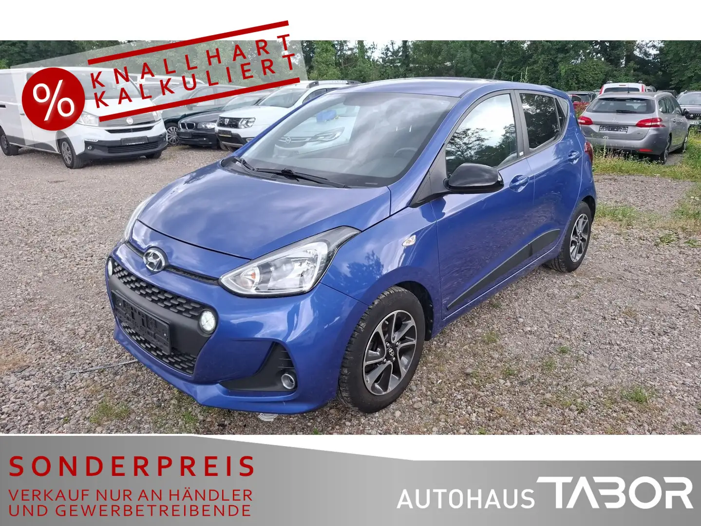Hyundai i10 1.2 Passion Klima LM SHZ GRA Blau - 2