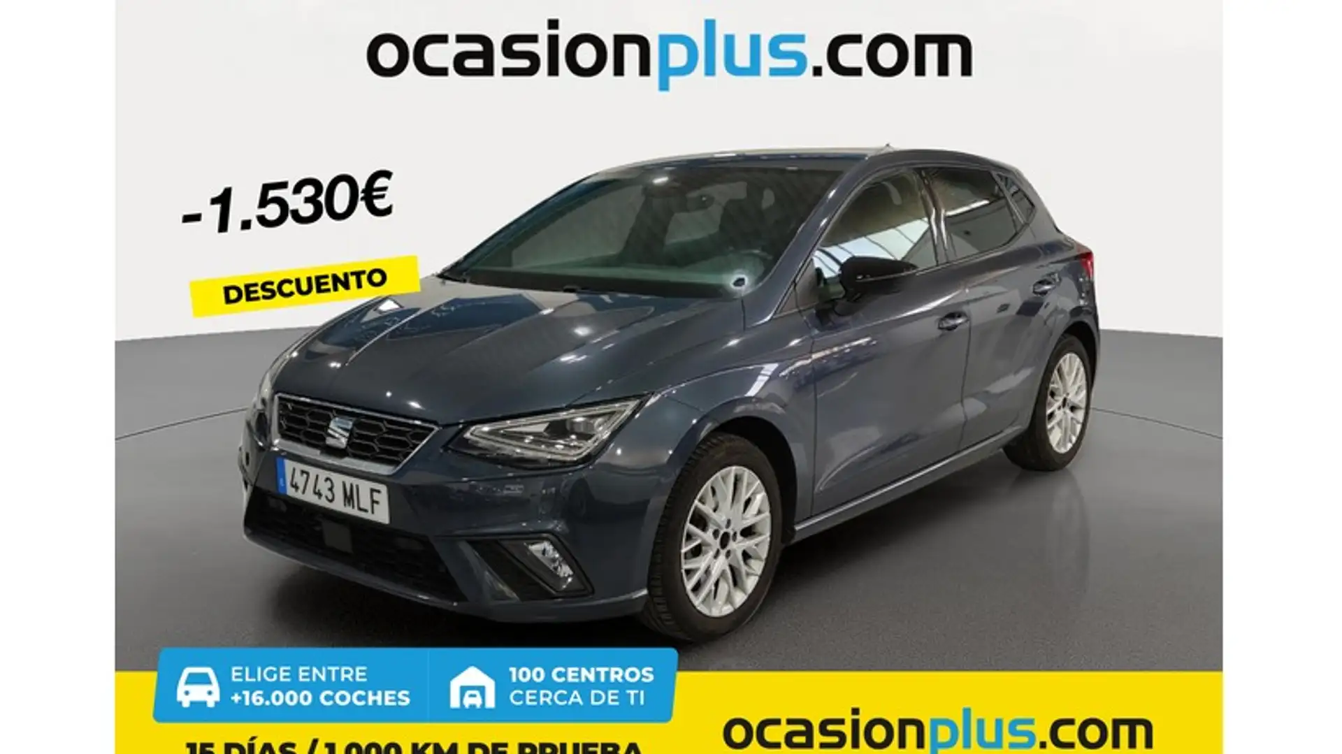 SEAT Ibiza 1.0 TSI S&S FR XS 110 Gris - 1