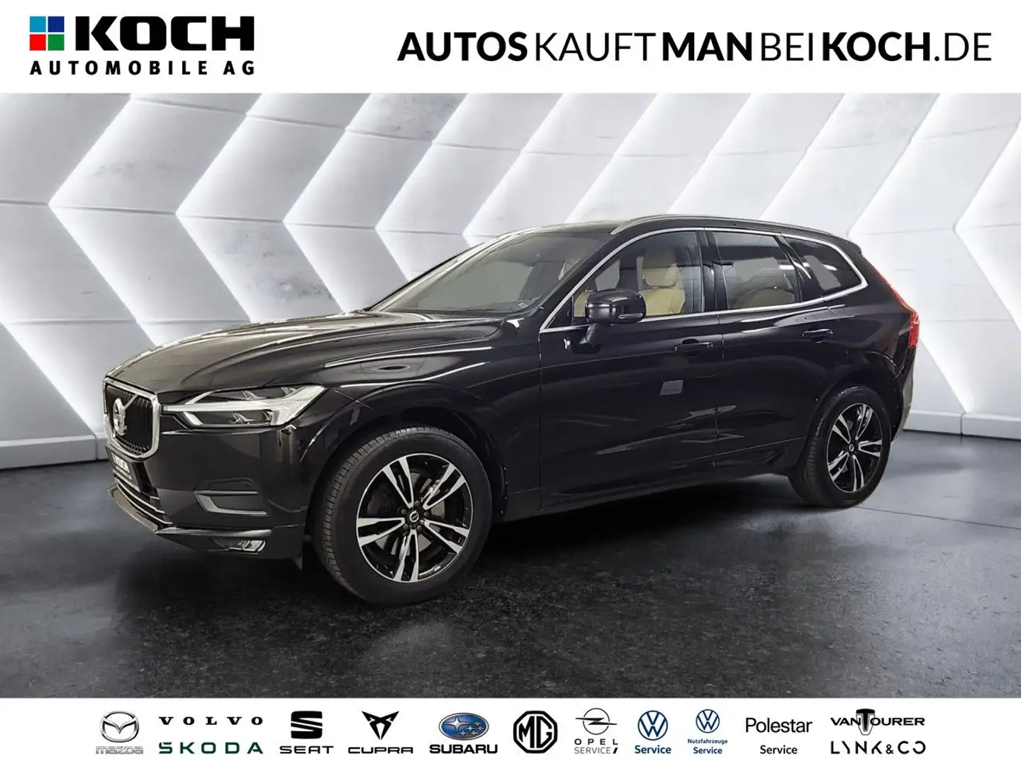 Volvo XC60 T5 AWD Momentum HUD Keyless IntelliSPro AHK Schwarz - 1