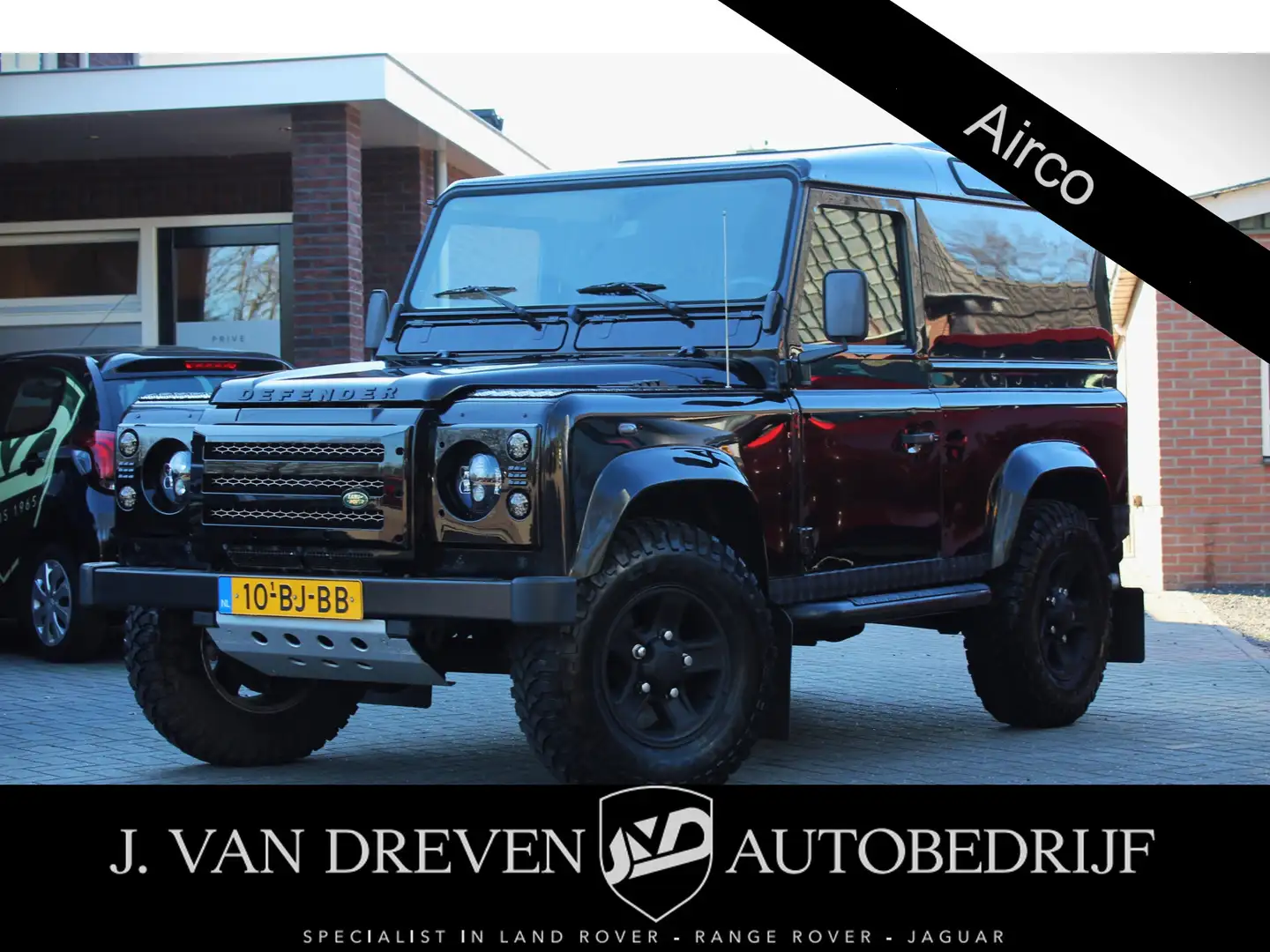 Land Rover Defender 2.5 Td5 HT 90 - Marge! Trekhaak, Airco, Youngtimer Schwarz - 1