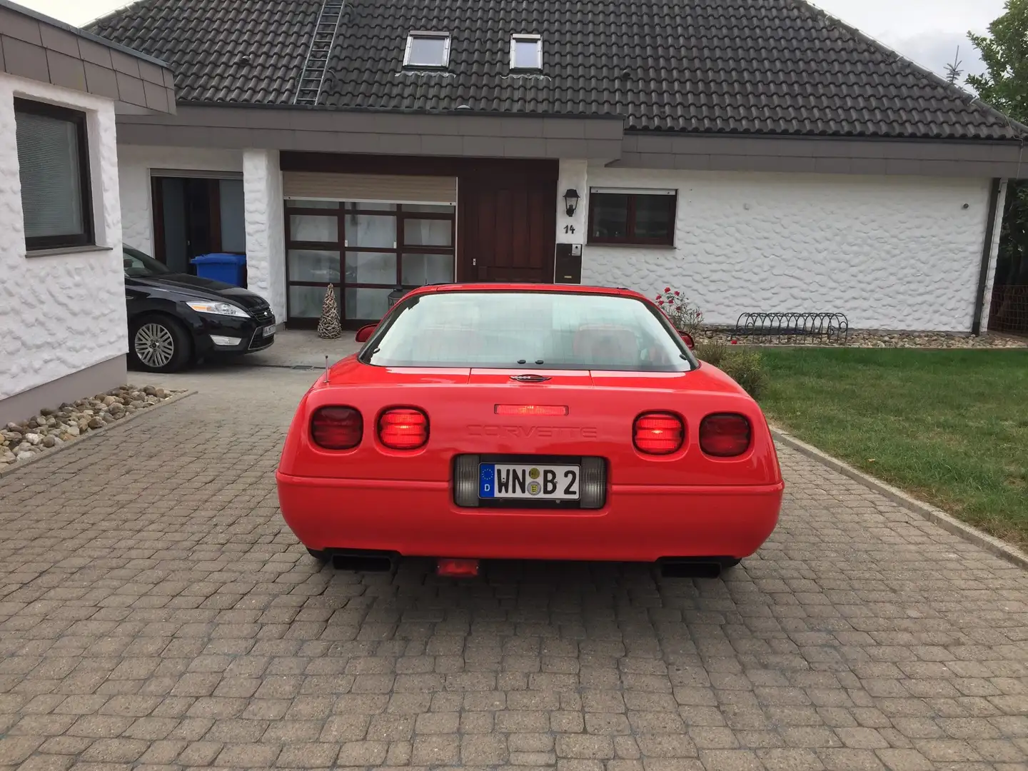 Corvette C4 LT1 , 40 Jahres-Model, H-Kennzeichen Piros - 2