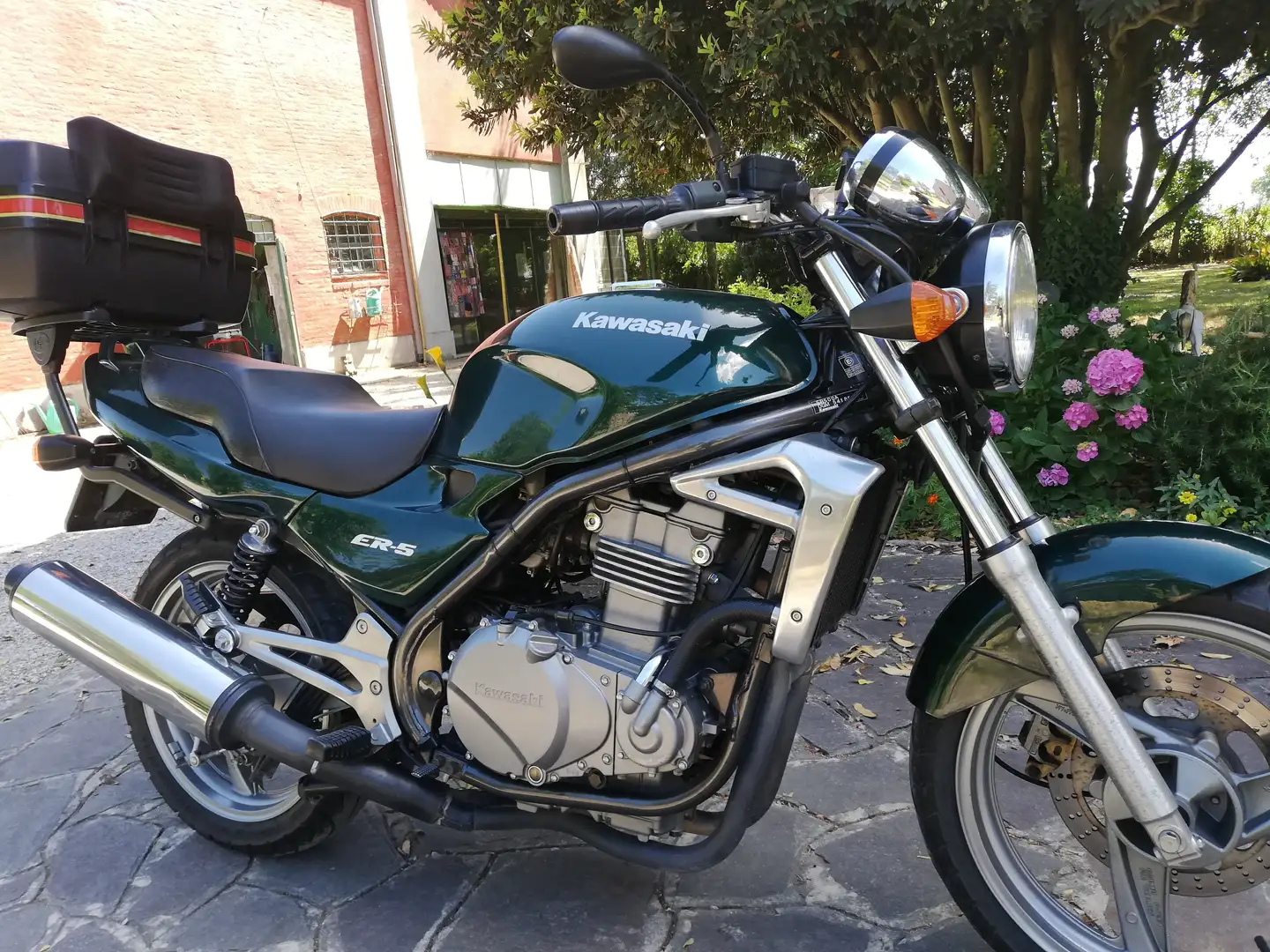 Kawasaki ER - 5 Verde - 1