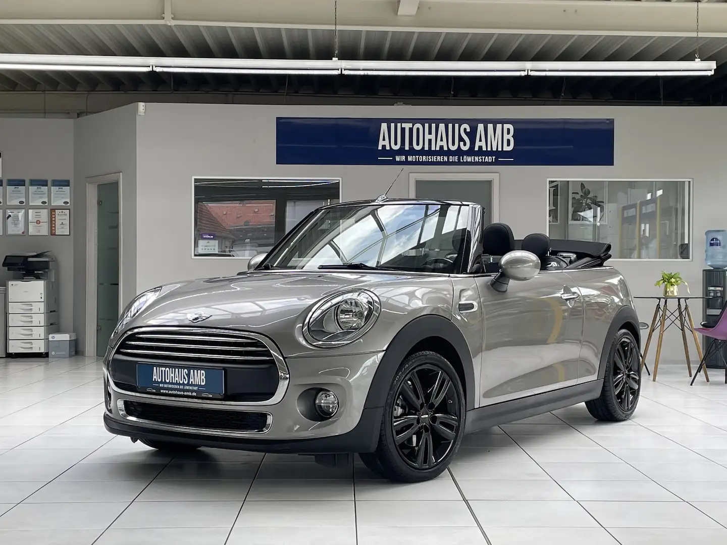 MINI One Cabrio 1.2 Klima Sitzheiz. Leder PDC Grau - 1