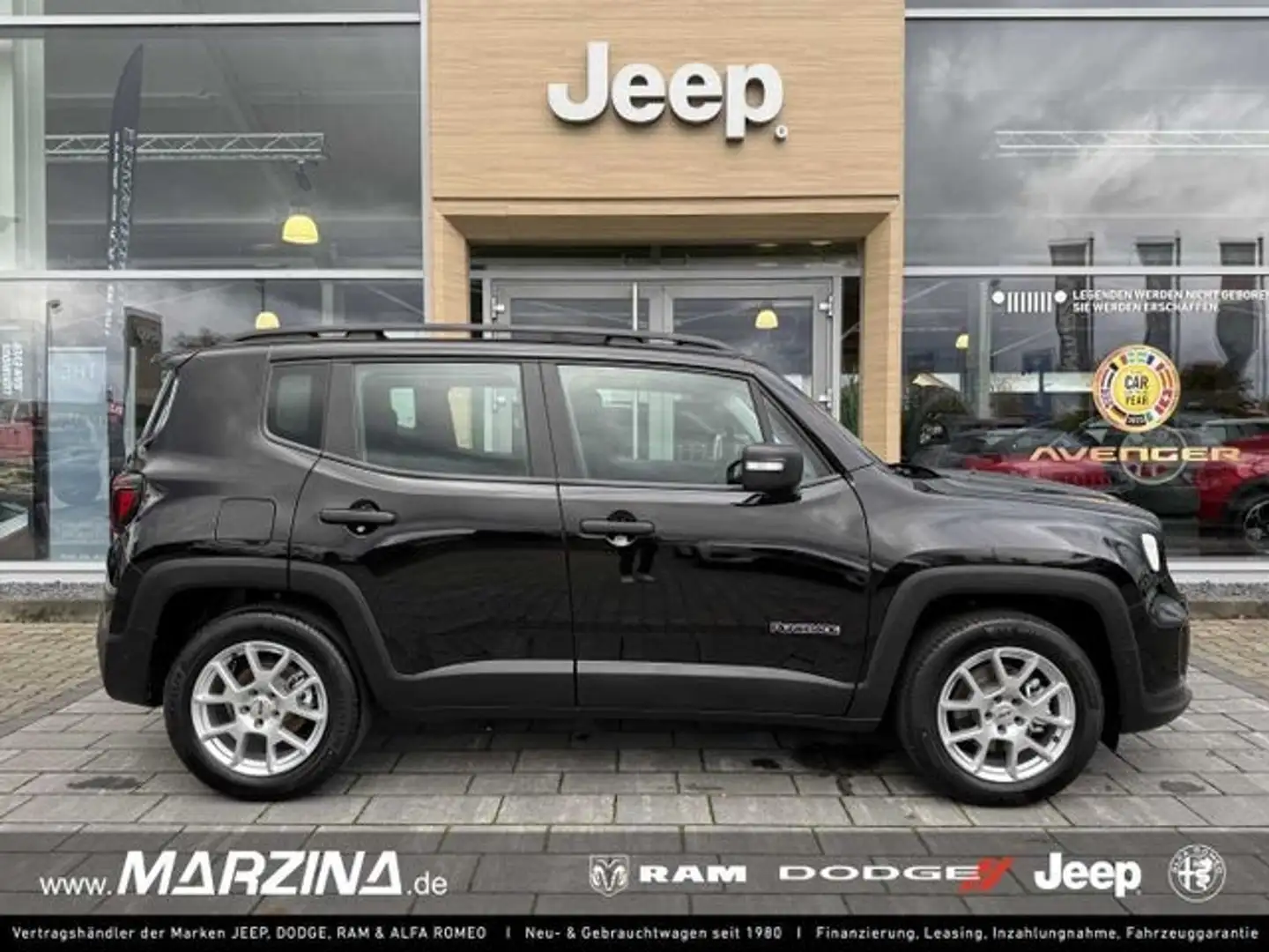 Jeep Renegade 1.5 E-Hybrid Altitude Tech. Paket Digitales Cockpi Schwarz - 1