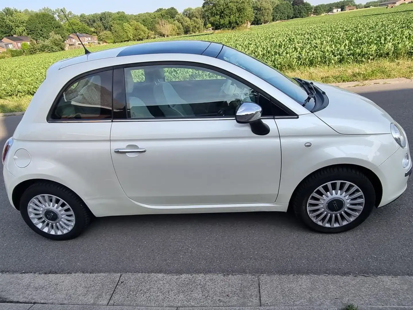 Fiat 500 500 1.2 Lounge Blanc - 1