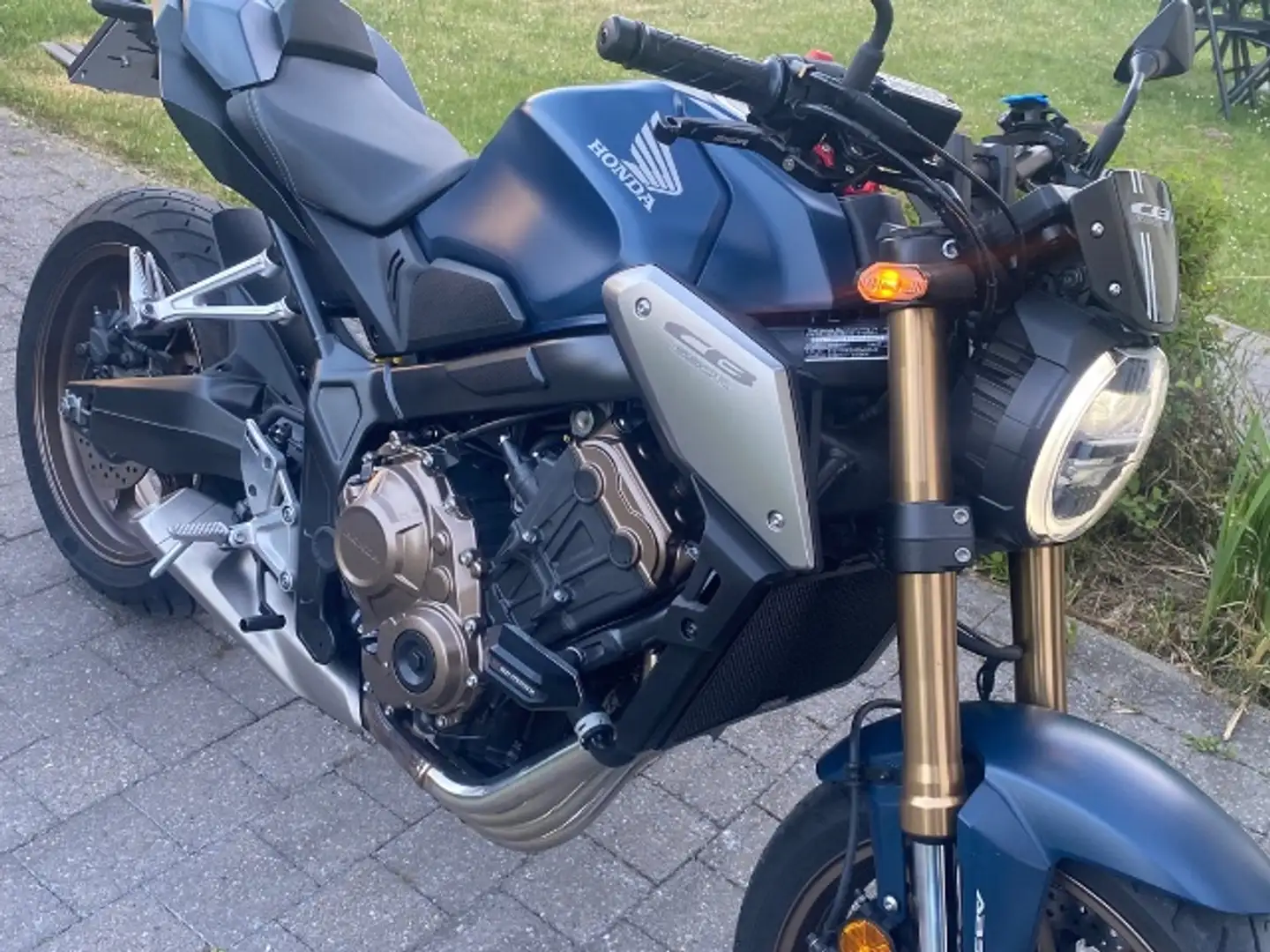 Honda CB 650 R - Neo Classique Синій - 2