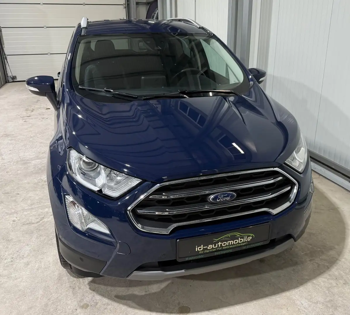 Ford EcoSport Titanium, 1 Hand, Navi, SHZ, wenig KM Bleu - 2