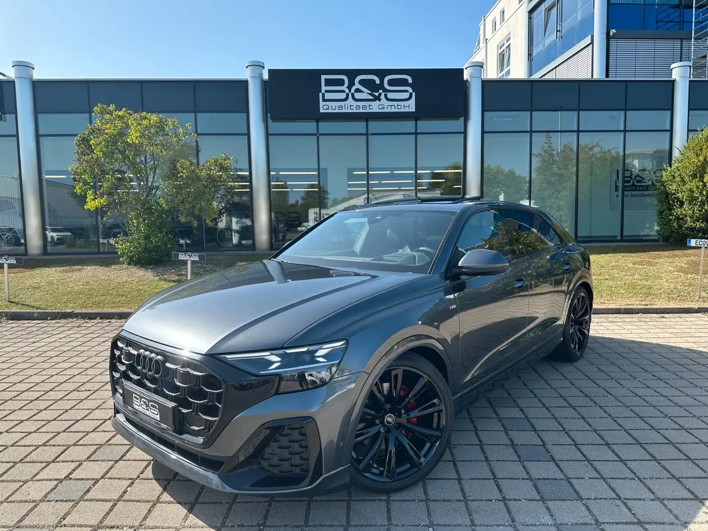 Audi Q8 50 TDI quattro ACC,HUD,PANO,B&O,LUFT,MATRIX.. Grijs - 2