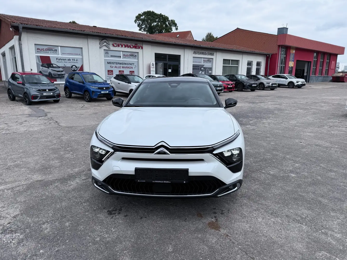 Citroen C5 X Hybrid Shine Pack, Anhängerkupplung Weiß - 1