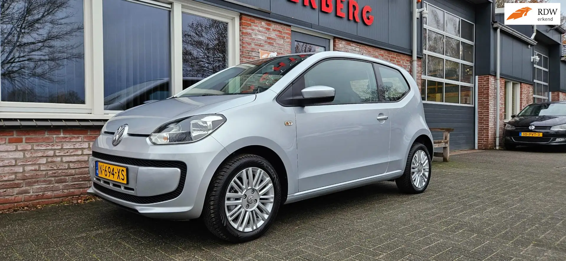Volkswagen up! 1.0 cheer up! BlueMotion Airco! Cruise Control! PD Grau - 1