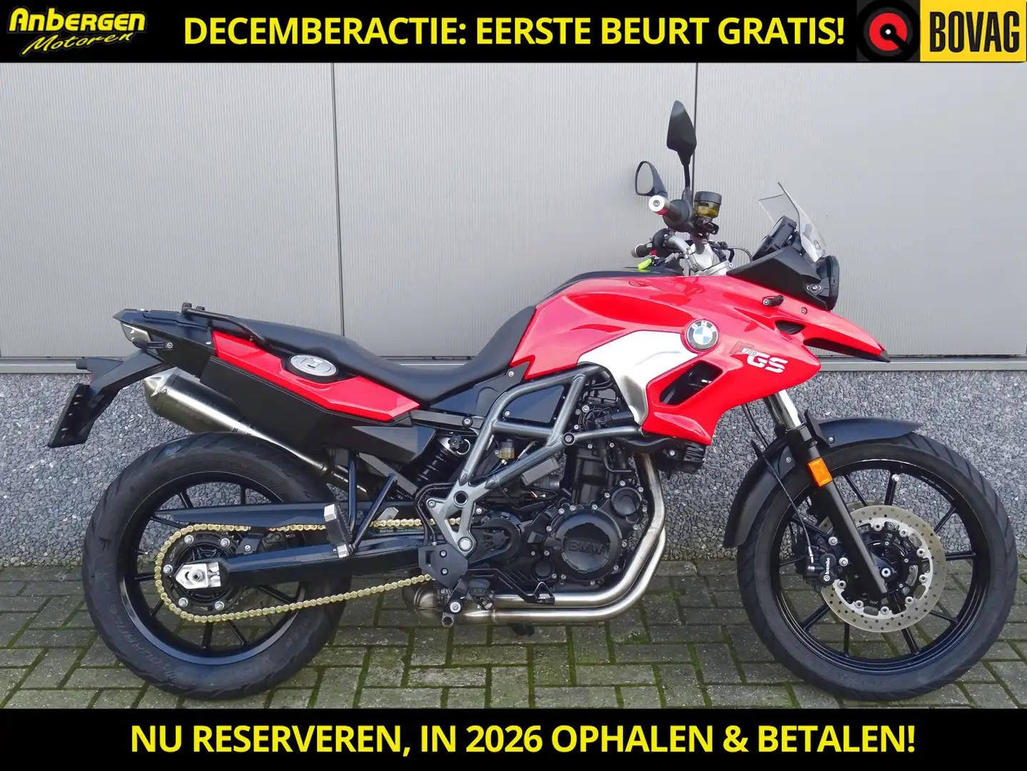 BMW F 700 GS ABS BTW 35KW Rood - 1