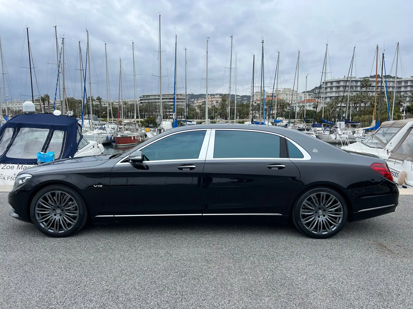 Mercedes-Benz S 600 MERCEDES S600L V12 MAYBACH 4 PLACES (Série 222) Schwarz - 2