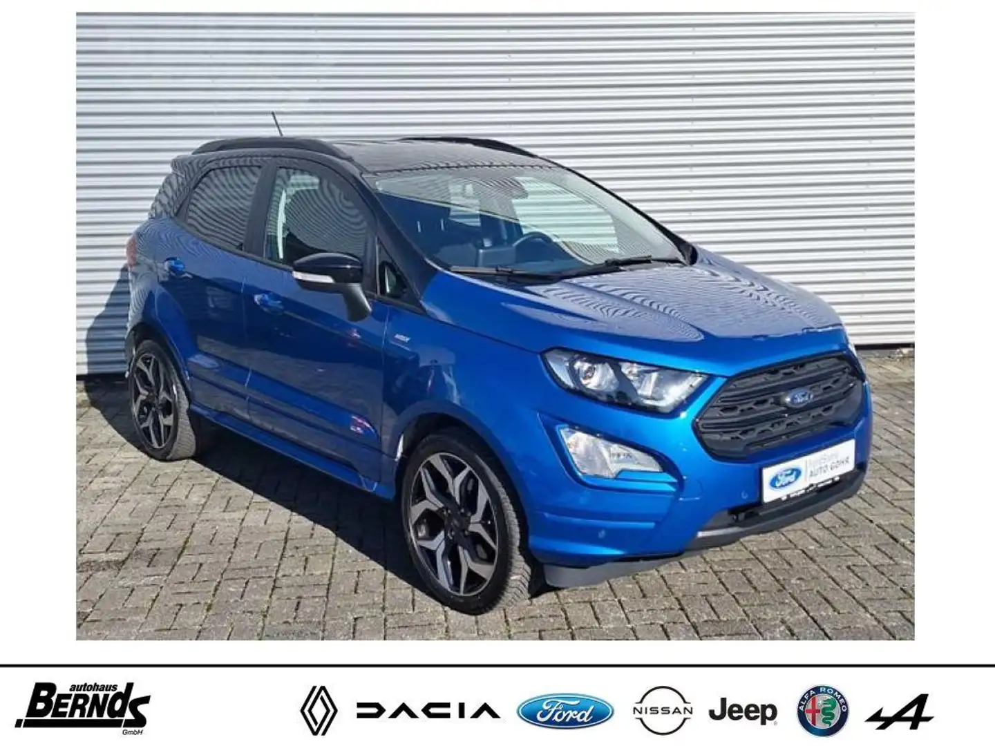 Ford EcoSport 1.0 EcoBoost ST-LINE R-KAMERA WINTER-PKT. Bleu - 1