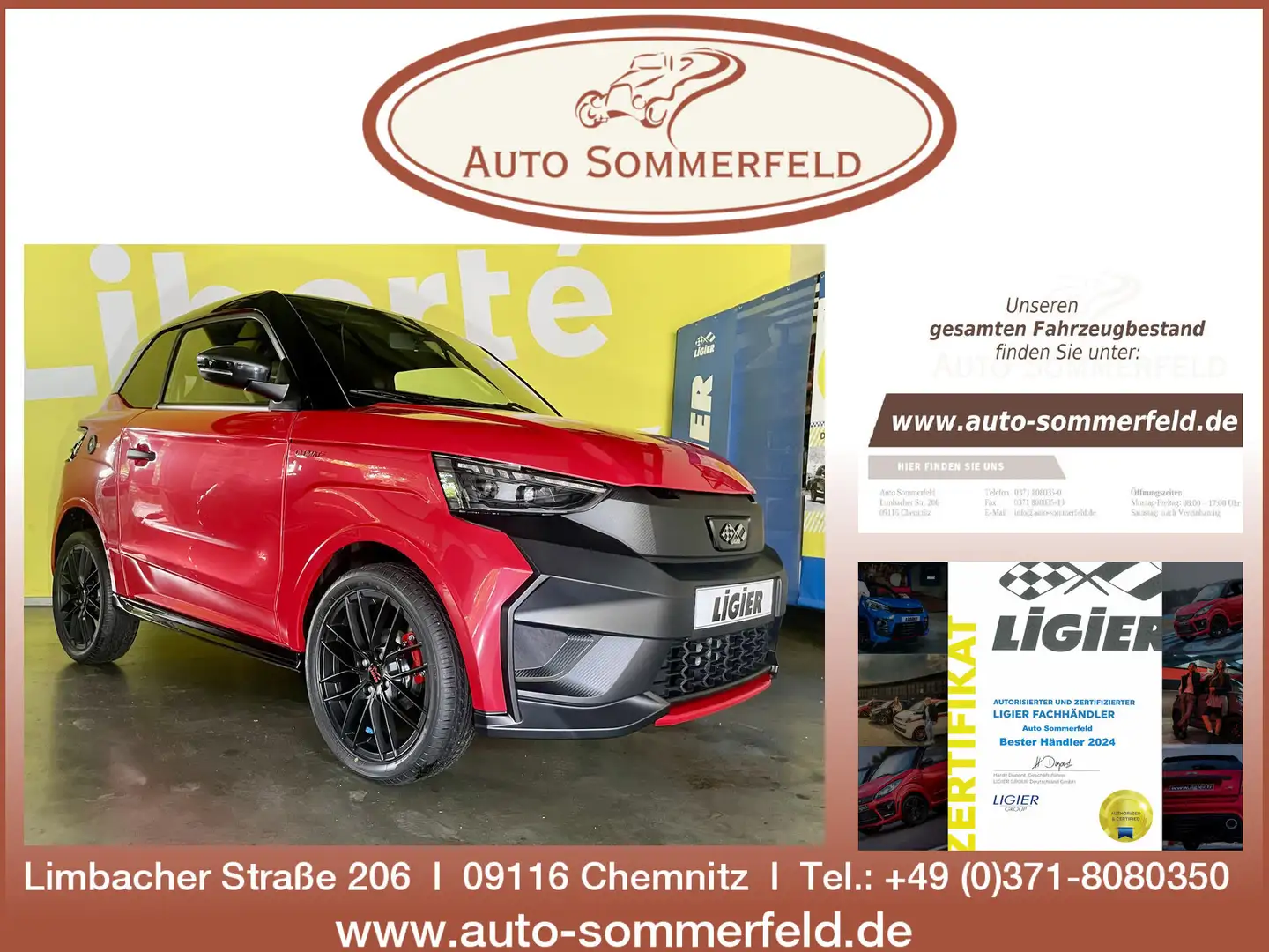 Ligier JS 50 Ultimate mit neuem Diesel Euro5+ Motor Rouge - 1