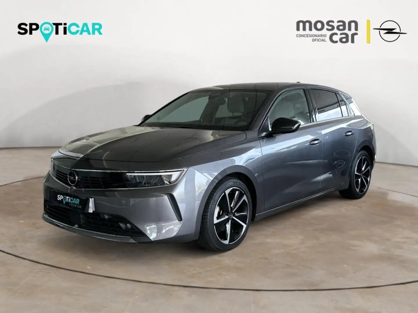 Opel Astra 1.2T XHT S/S Elegance Aut. 130 Gris - 1