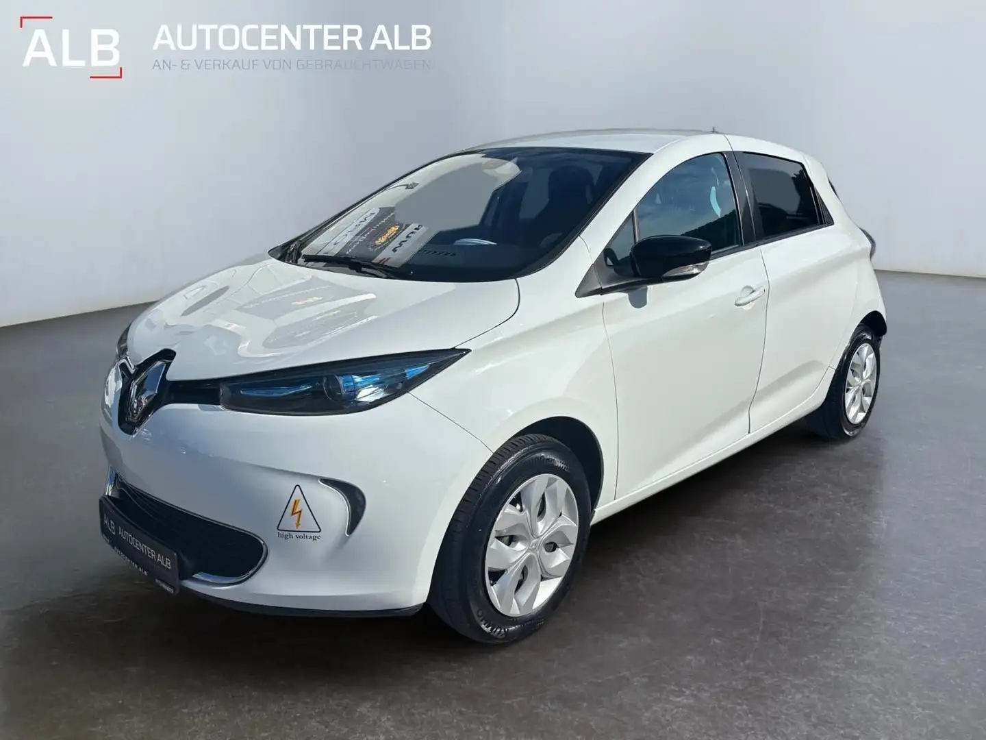 Renault ZOE Zoe Life Elektro/1.HAND/AUTOMATIK/NAVI/TOP ZUSTA Blanc - 1