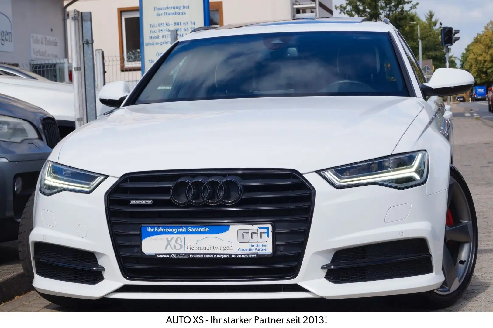 Audi A6 Avant 3.0 TDI quattro Exclusive S-Line Sport Blanc - 1