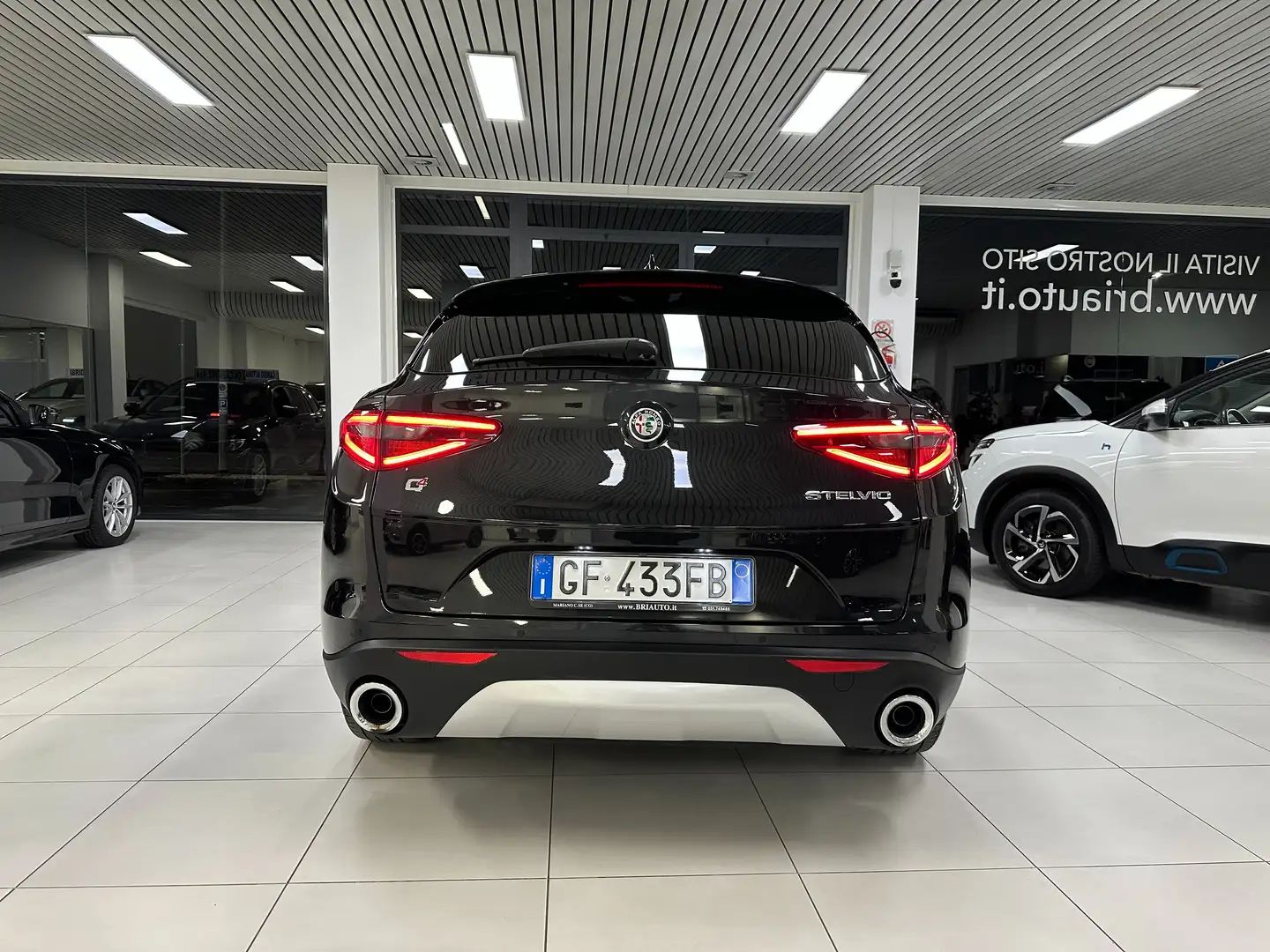 Alfa Romeo Stelvio 190 CV AT8 Q4 MY'20 BUSINESS SPORT ANDROID-APPLE Nero - 2