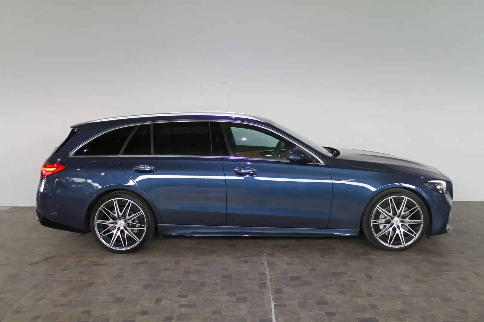 Mercedes-Benz C 43 AMG C 43 T AMG 4Matic Kombi , Digital-Light, Pano, ACC Blauw - 1