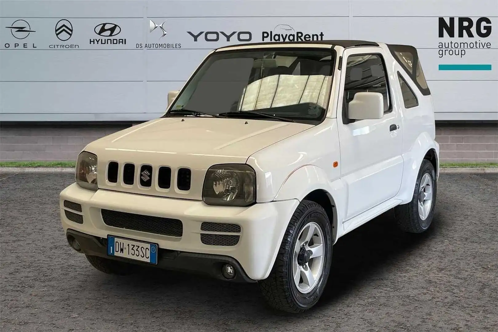 Suzuki Jimny 3ª serie 1.3i 16V cat Cabrio 4WD JLX Білий - 1