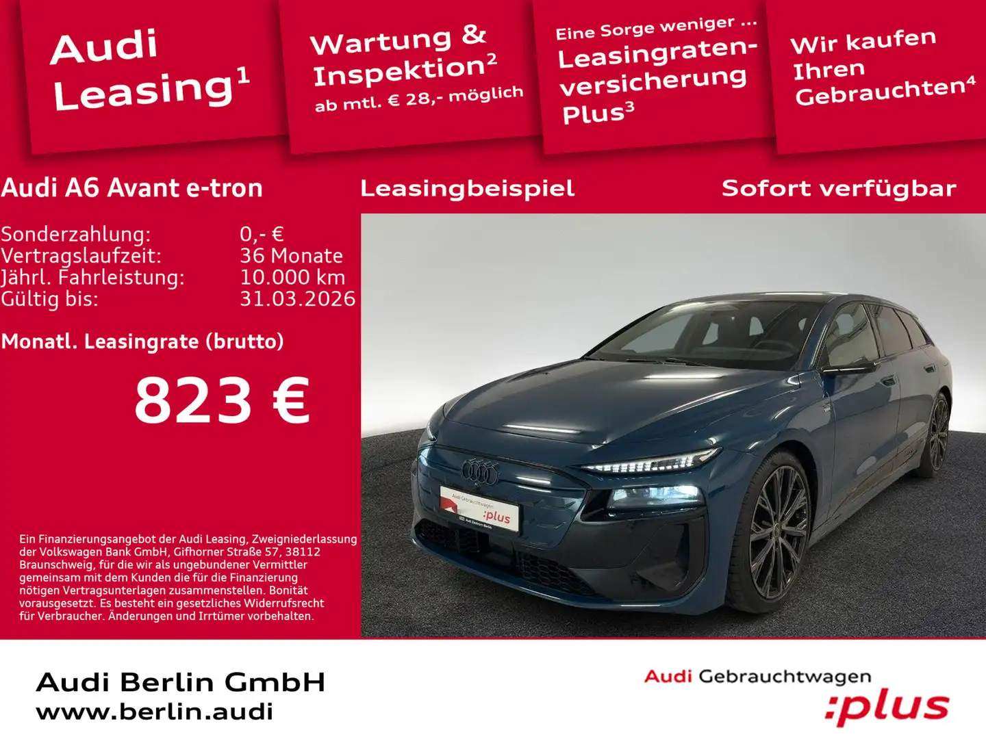 Audi Sonstige edition one performance PANO AHK Blau - 1