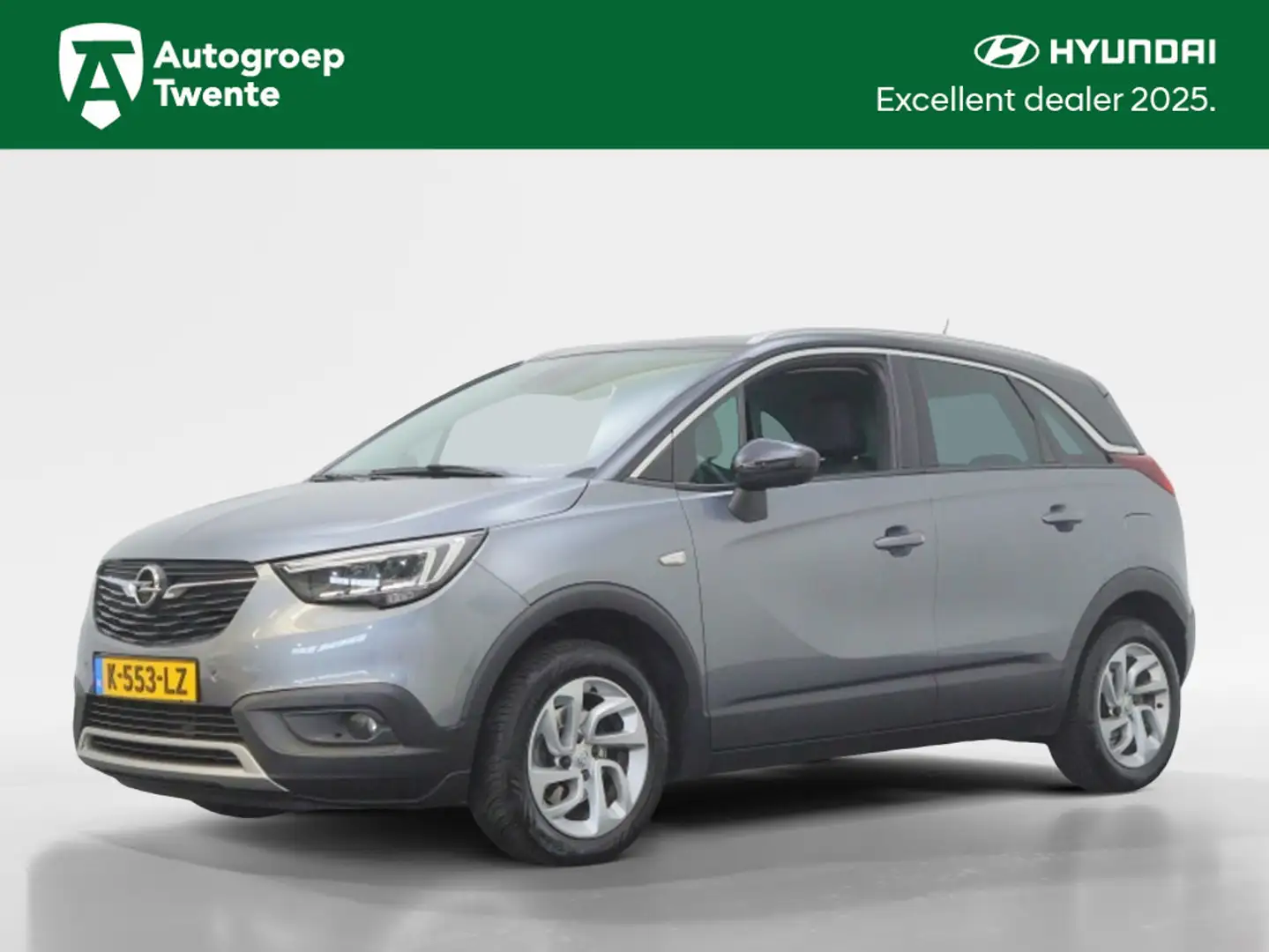 Opel Crossland X 1.2 Turbo (110 pk) Innovation | Automaat | Carplay Grijs - 1