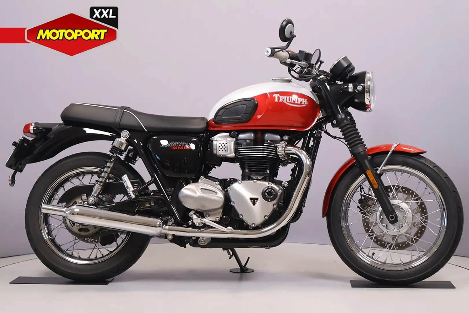 Triumph Bonneville T100 BUD EKINS Rojo - 1