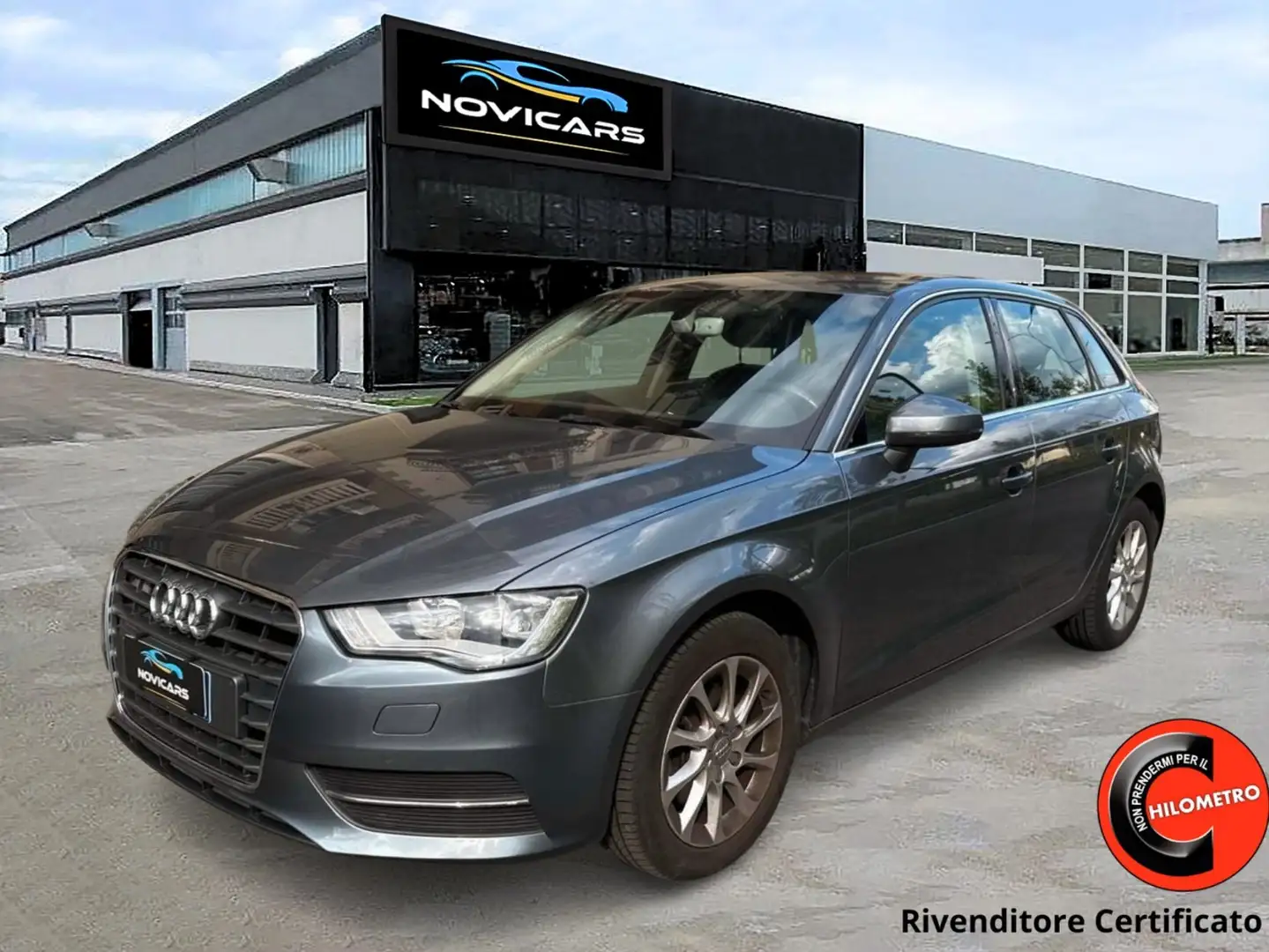 Audi A3 A3 Sportback 2.0 tdi Ambition 150cv s-tronic E6 Grigio - 1