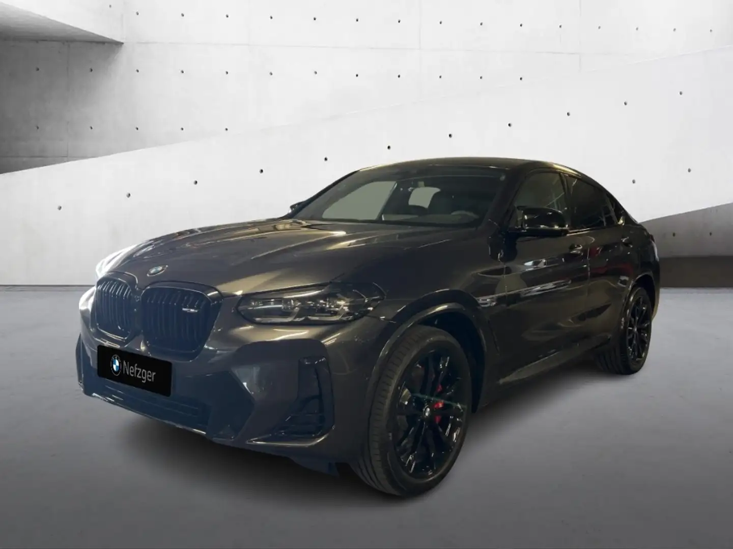 BMW X4 M40d LED Park-Assistent AHK H&K HUD Šedá - 1