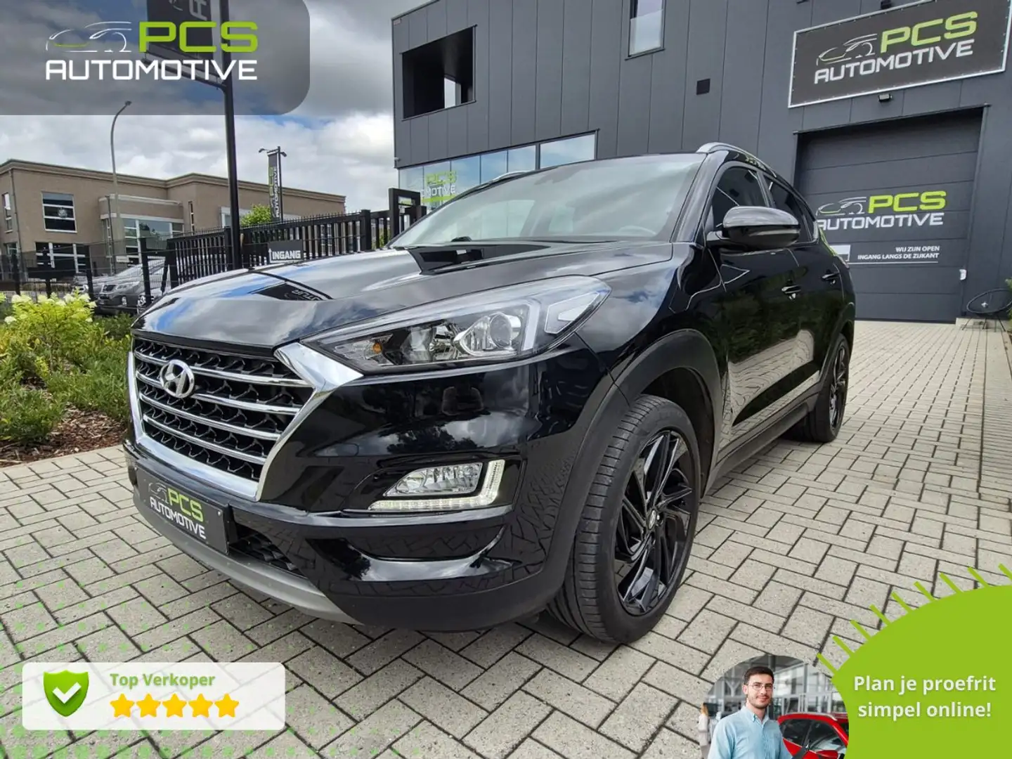 Hyundai TUCSON Tucson 1.6 CRDi 2WD / BTW-aftr. / 1e eigenaar Zwart - 1