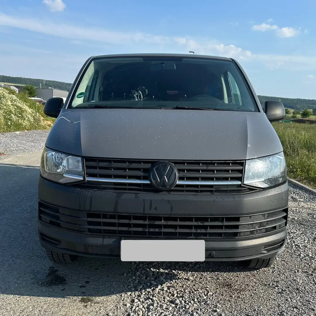 Volkswagen T6 Transporter DSG Lang, 9Sitze&Camper, Navi,PDC,SH,AHK,Thule Grau - 2
