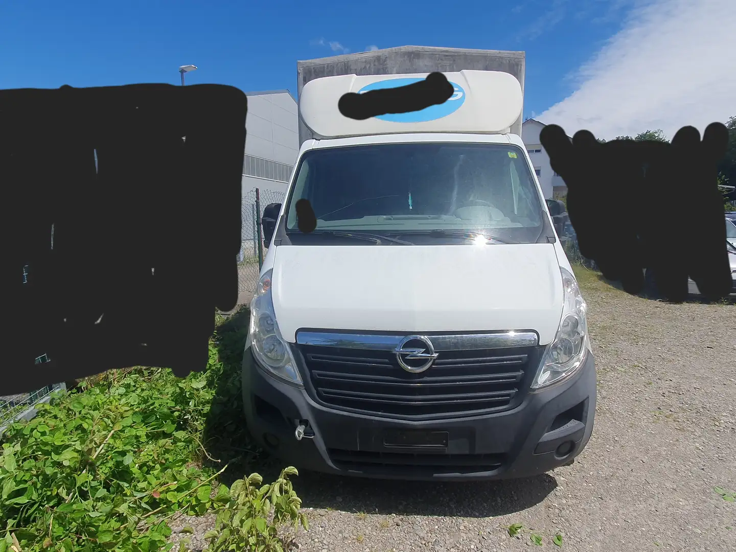 Opel Movano TURBO Defekt!Movano 2.3 (CDTI) L3H2 Pritsche/Plane Blanc - 2