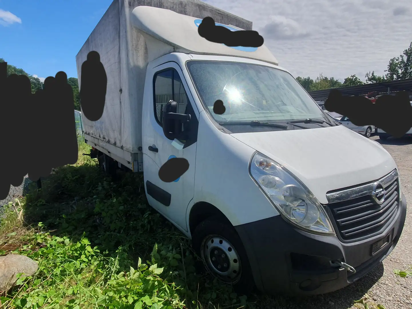 Opel Movano TURBO Defekt!Movano 2.3 (CDTI) L3H2 Pritsche/Plane Blanc - 1