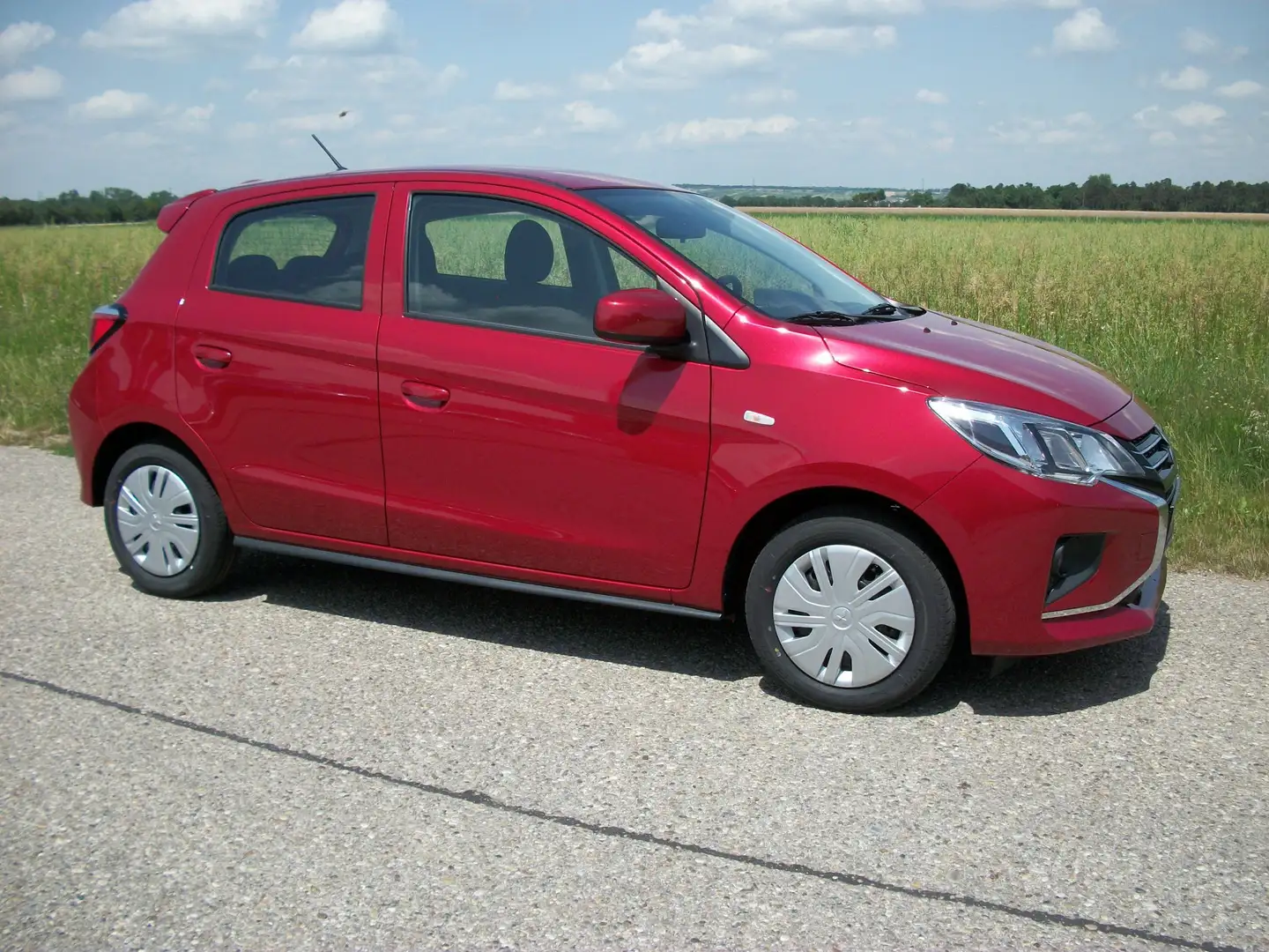 Mitsubishi Space Star 1,2 MIVEC AS&G Rojo - 2