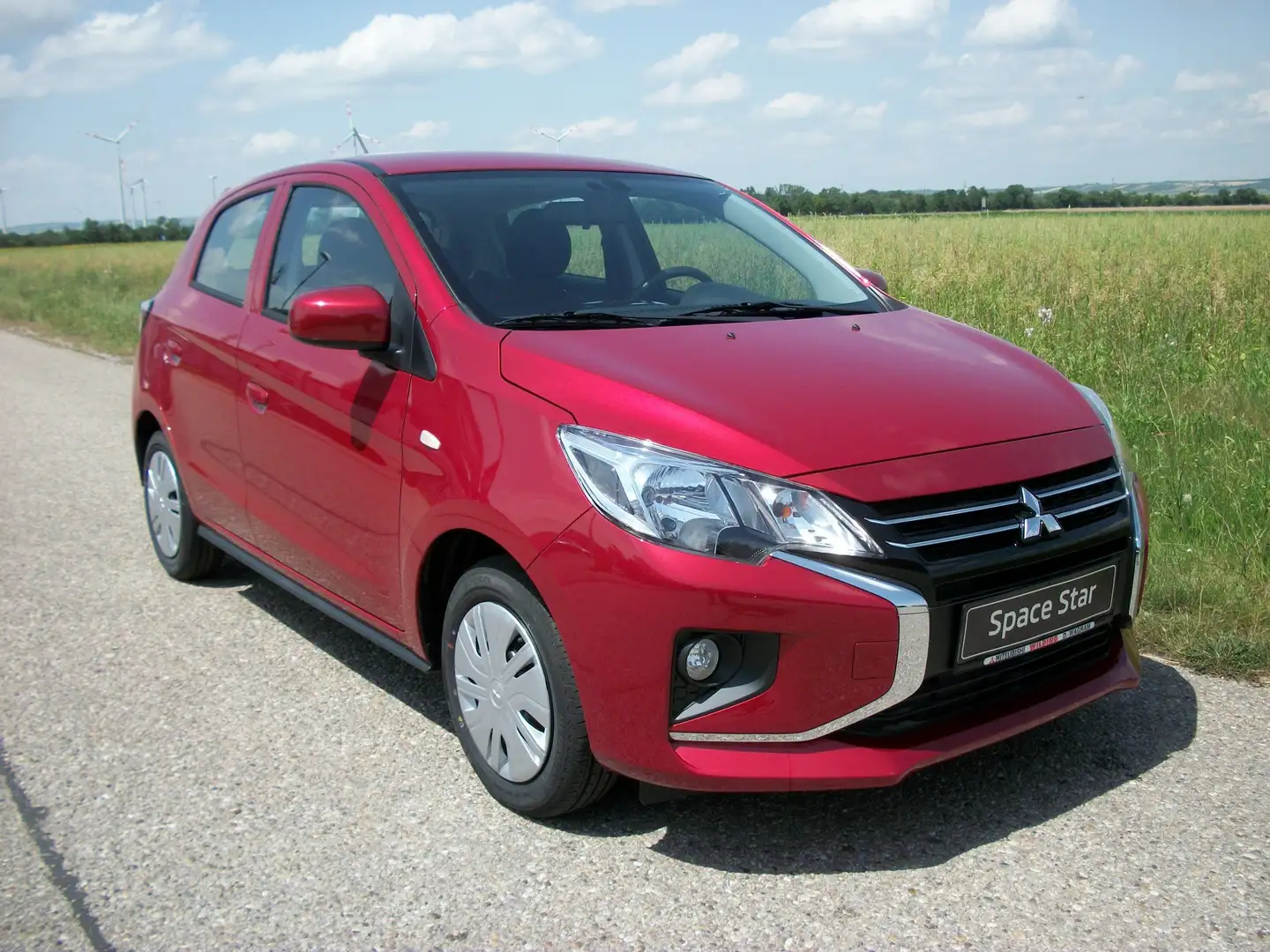 Mitsubishi Space Star 1,2 MIVEC AS&G Rojo - 1