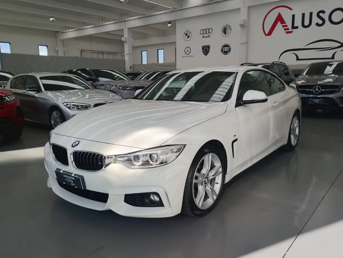 BMW 420 420d Coupé Msport Blanc - 2