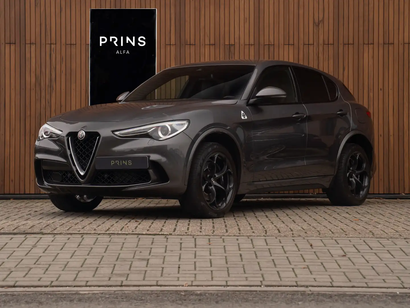 Alfa Romeo Stelvio 2.9 V6 AWD Quadrifoglio | Harman/Kardon | CarPlay Grijs - 1