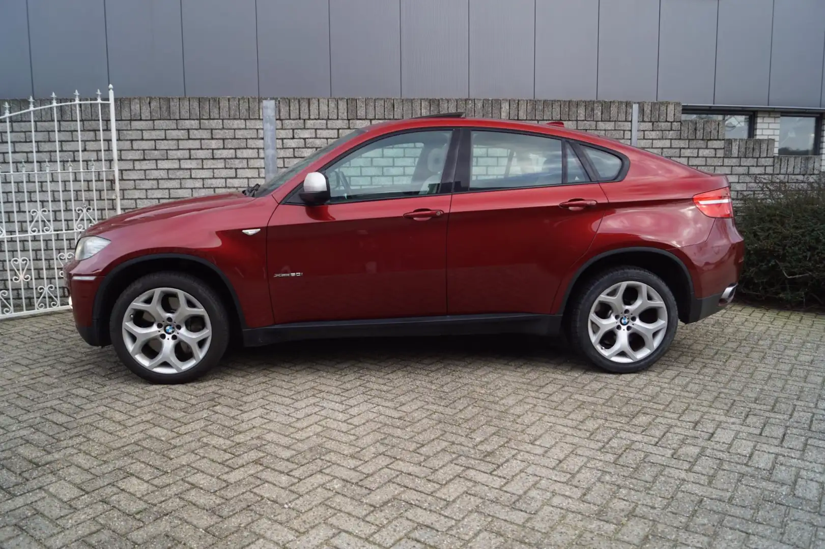 BMW X6 XDrive50i High Executive Autom Leder Stoel A Bank Red - 2