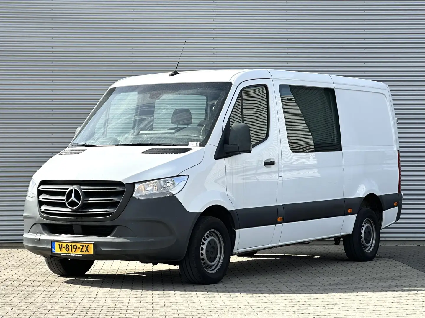 Mercedes-Benz Sprinter 316 2.2 CDI L2H1 DC Dubbele cabine Automaat Wit - 1