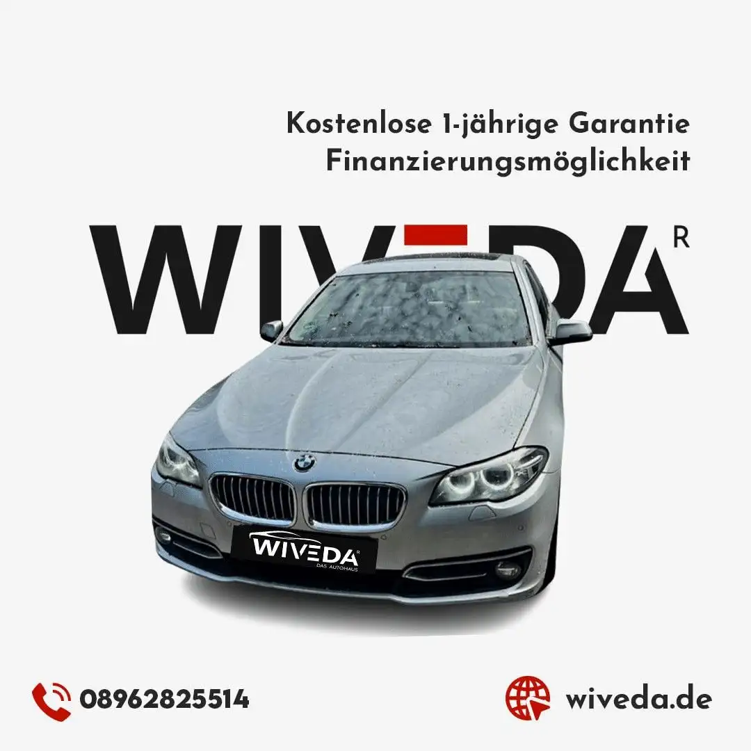 BMW 525 d Lim. Luxury Line Aut. KAMERA~EL.GSD~HEADUP Argent - 1