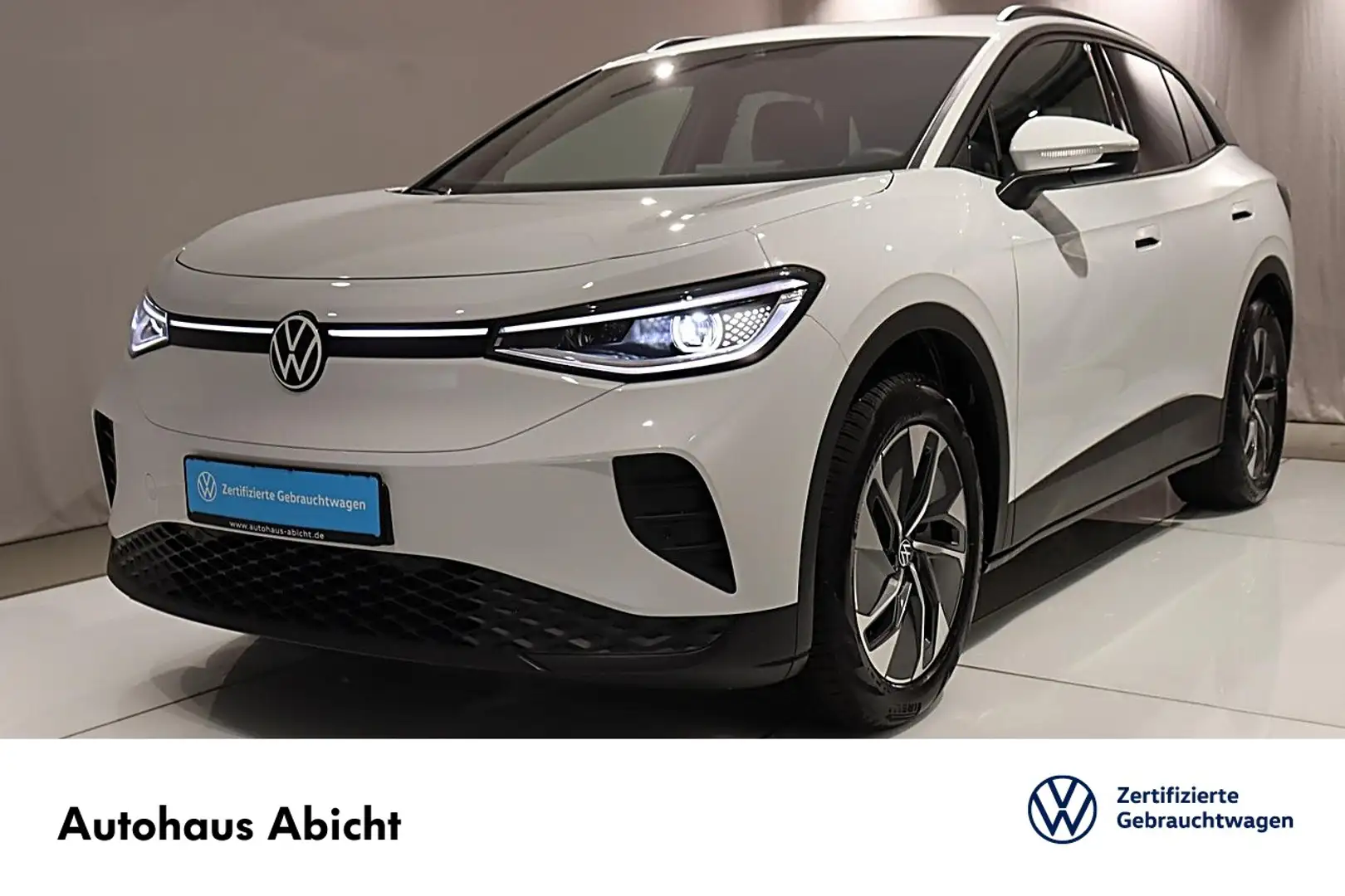 Volkswagen ID.4 Pro 286PS Wärmepumpe ACC IQ.LIGHT LED NAVI PDC TE Blanc - 1