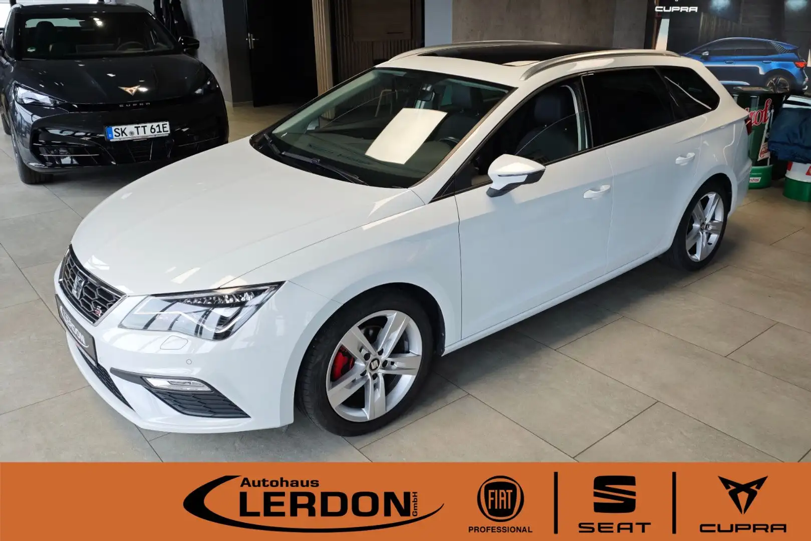 SEAT Leon ST 1.4TSI FR Pano|Shz|Navi|Dab|Pdc Blanc - 1