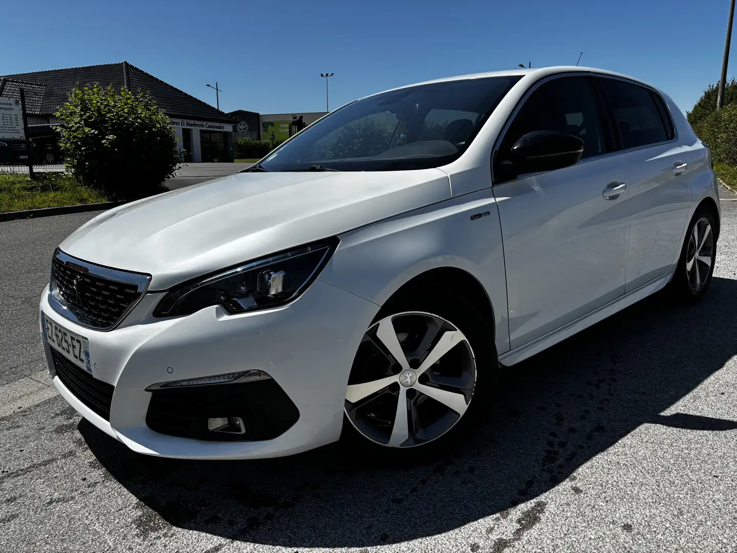 Peugeot 308 1.6 BlueHDi 120ch S&S BVM6 GT Line Blanc - 2
